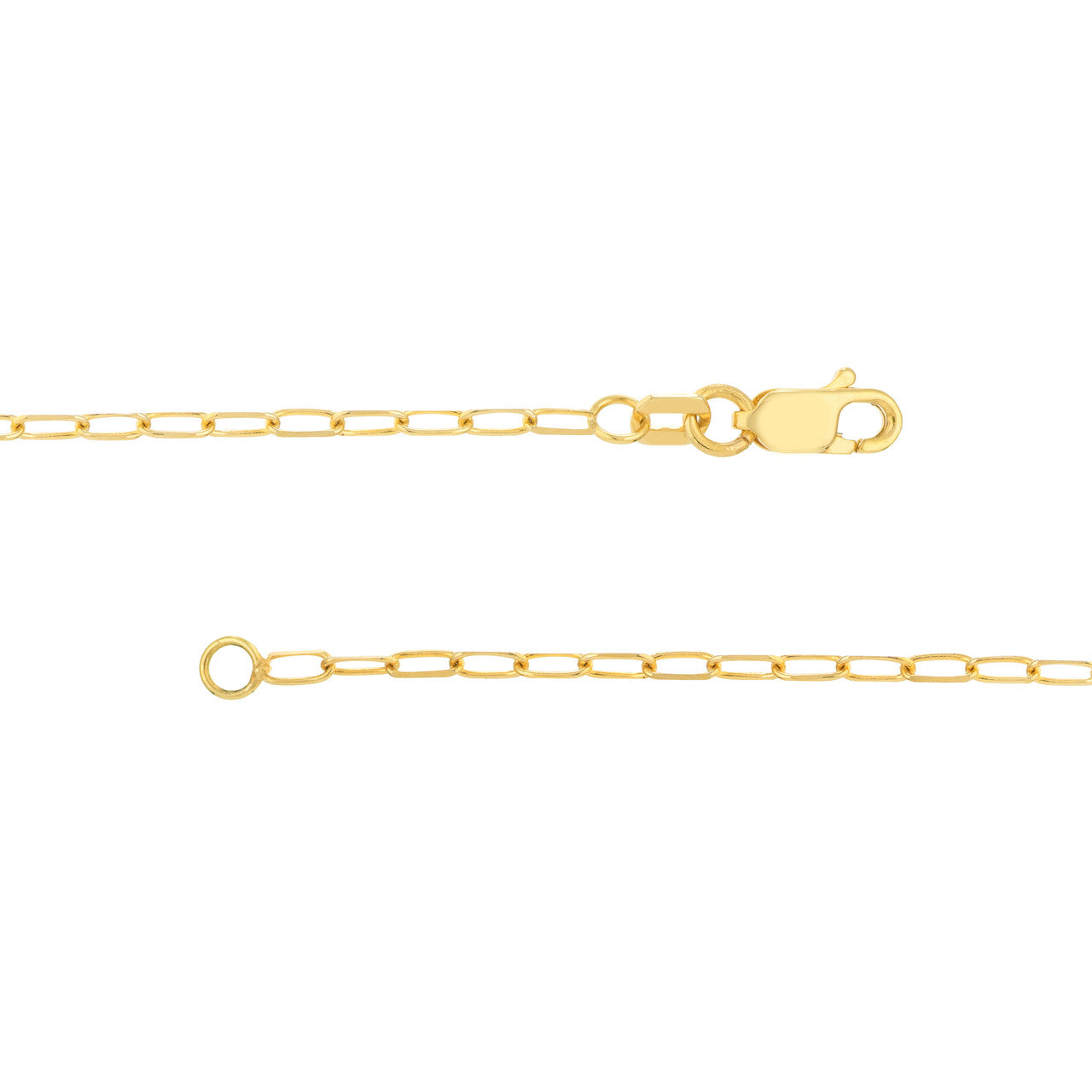 14k Gold Chain with Lock