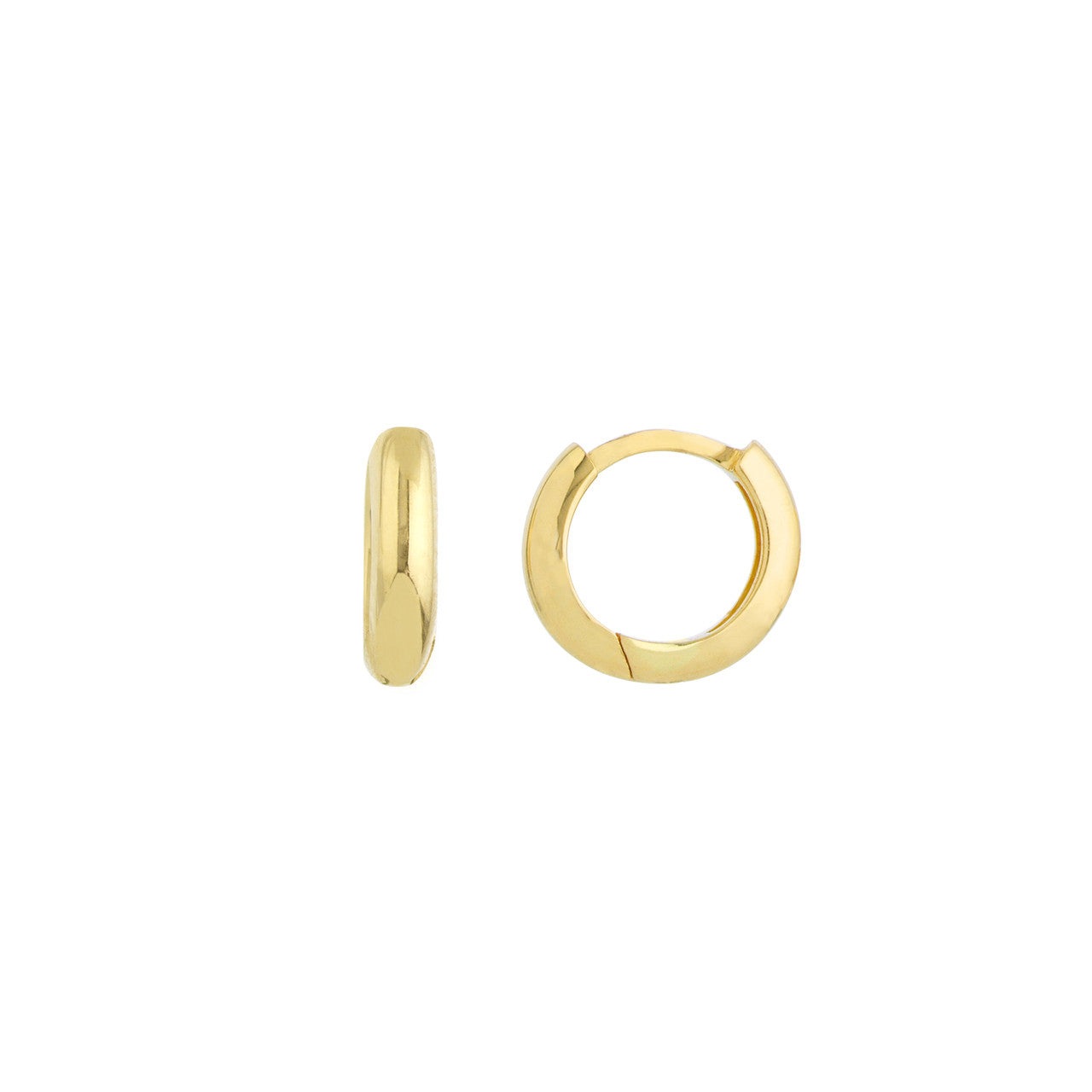 14k Mini Gold Huggies Earrings