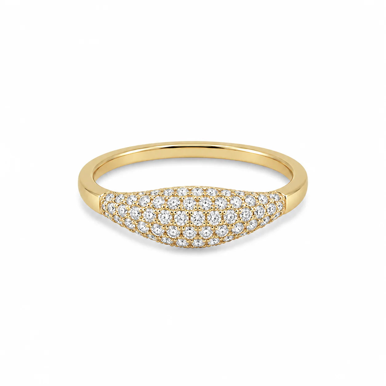Diamond Cluster Ring