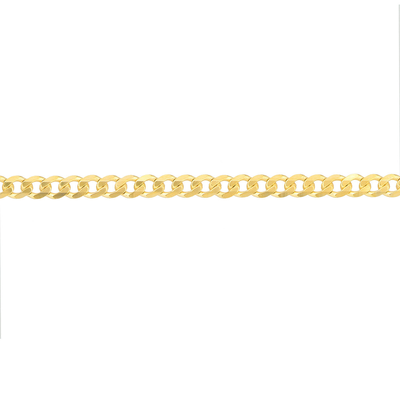 Open Curb Chain Adjustable Anklet