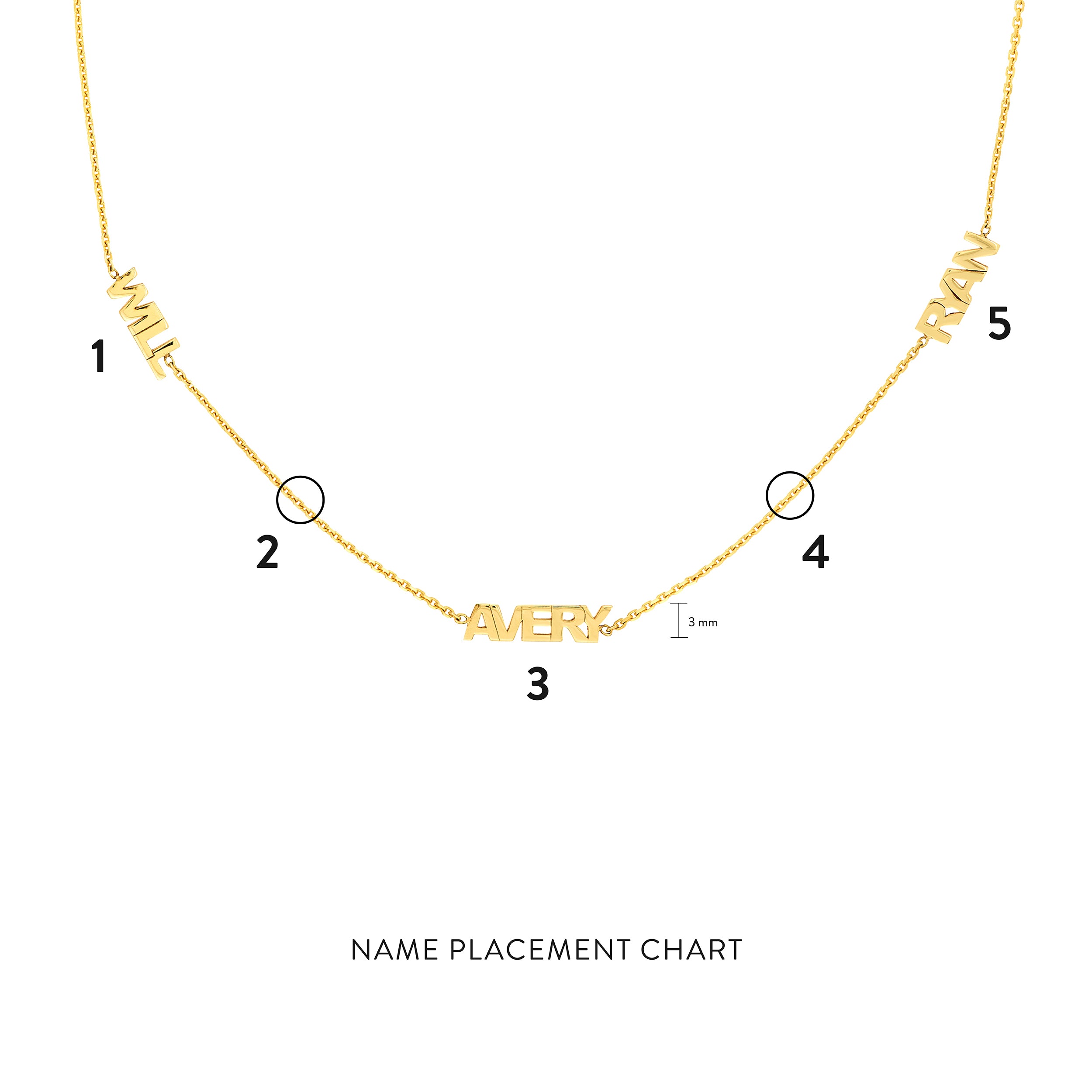 Mini Nameplate Necklace