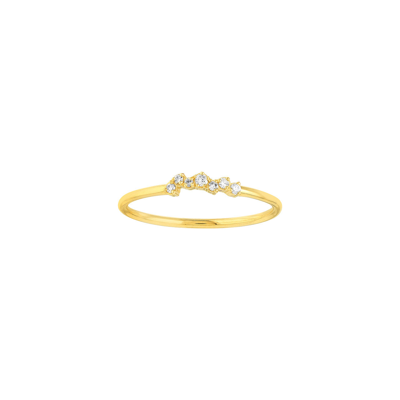 Constellation Diamond Ring in 14k Gold