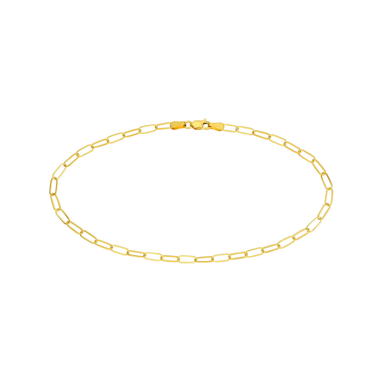 The Pippa Paperclip Anklet