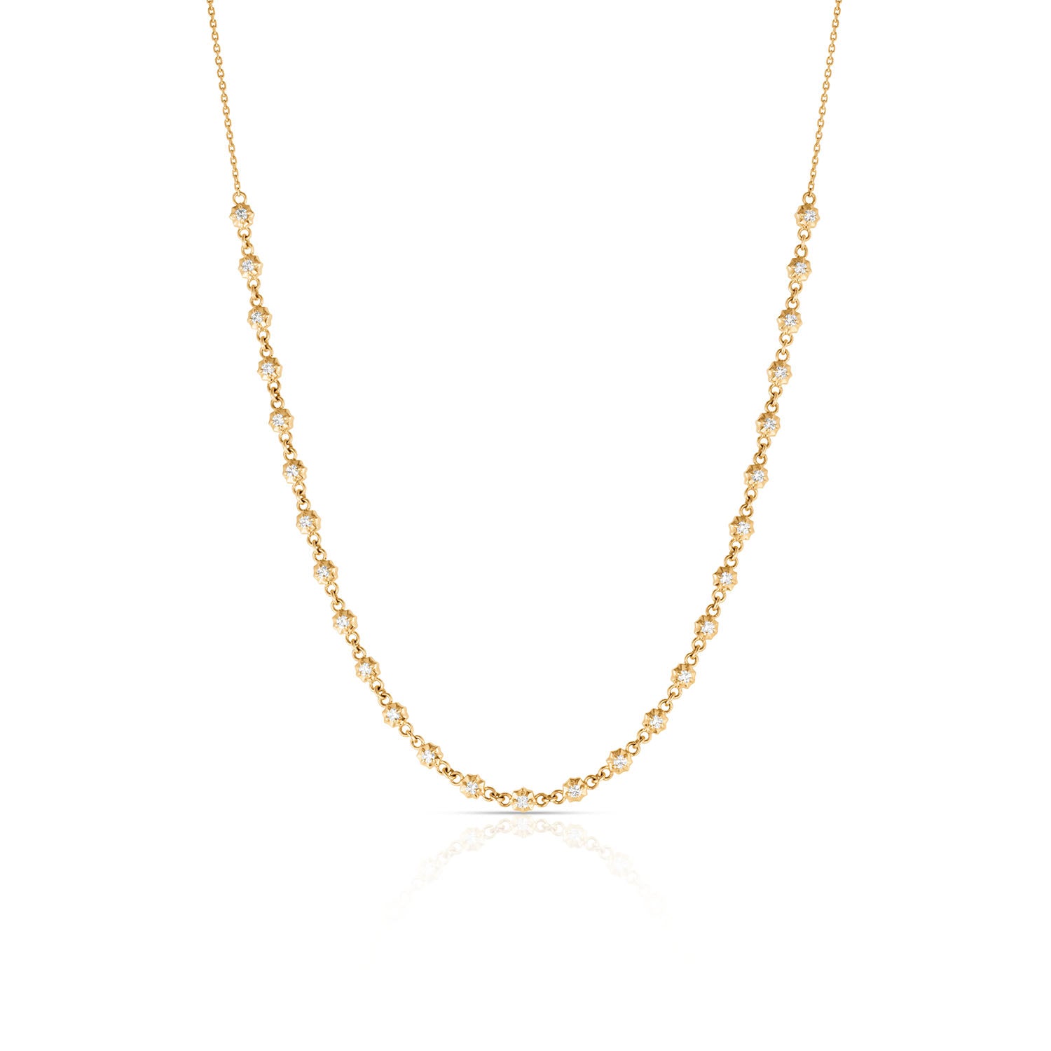 Starburst Diamond Necklace