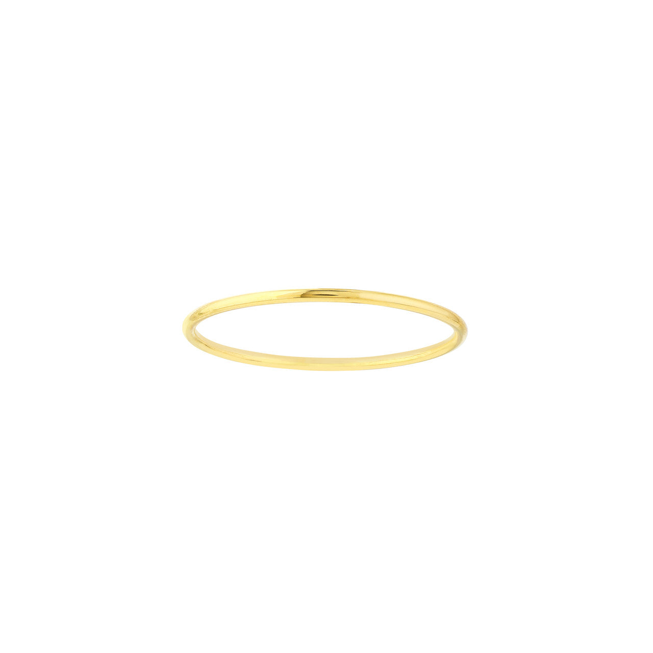 Stackable Wire Ring 14k Gold Minimalist Ring