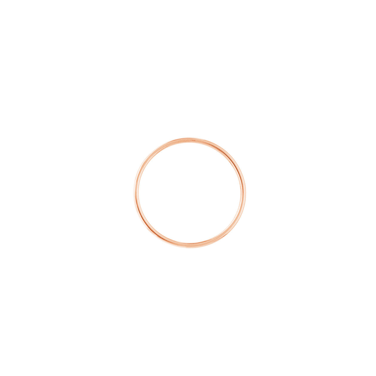Stackable Wire Ring 14k Gold Minimalist Ring