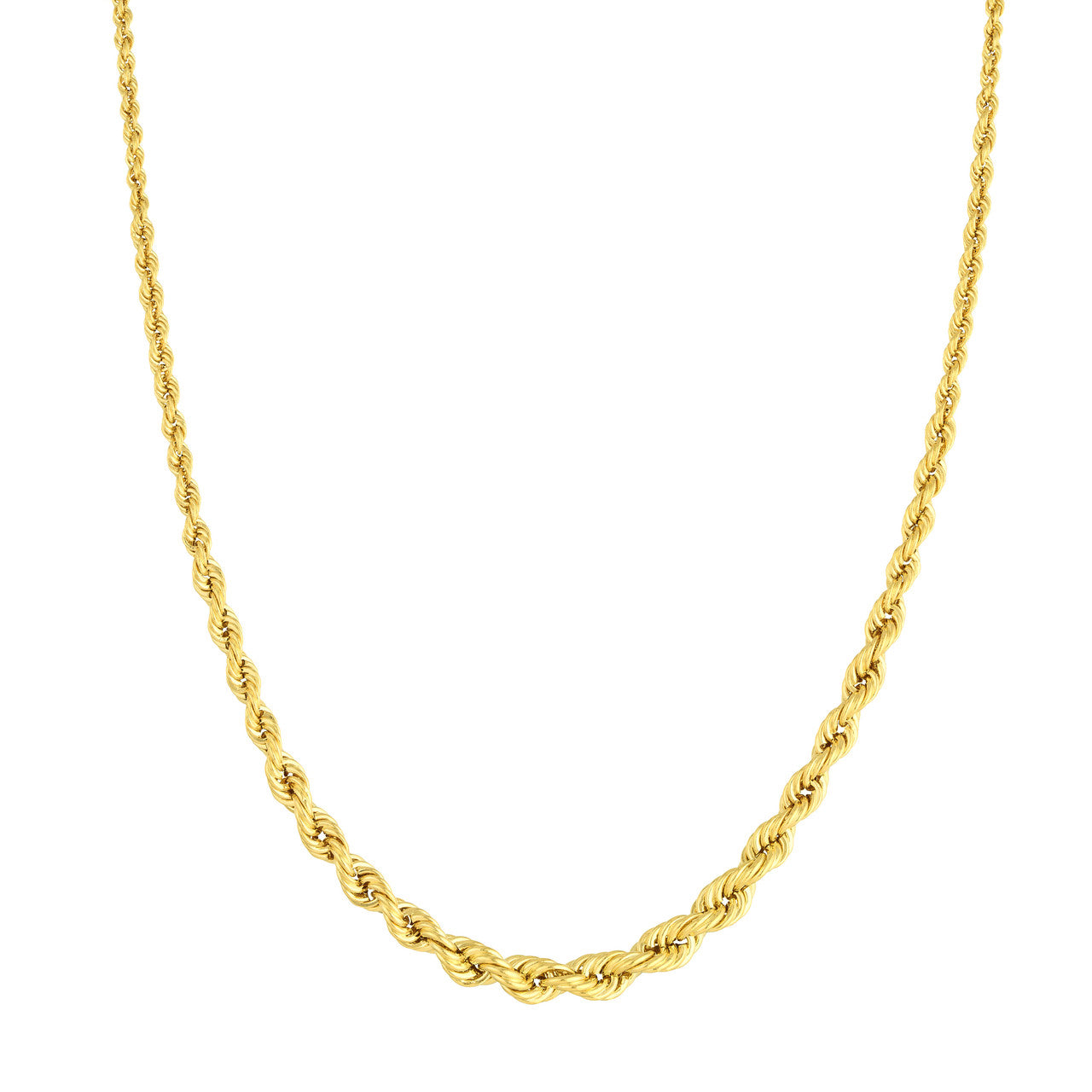 Graduated Rope Chain