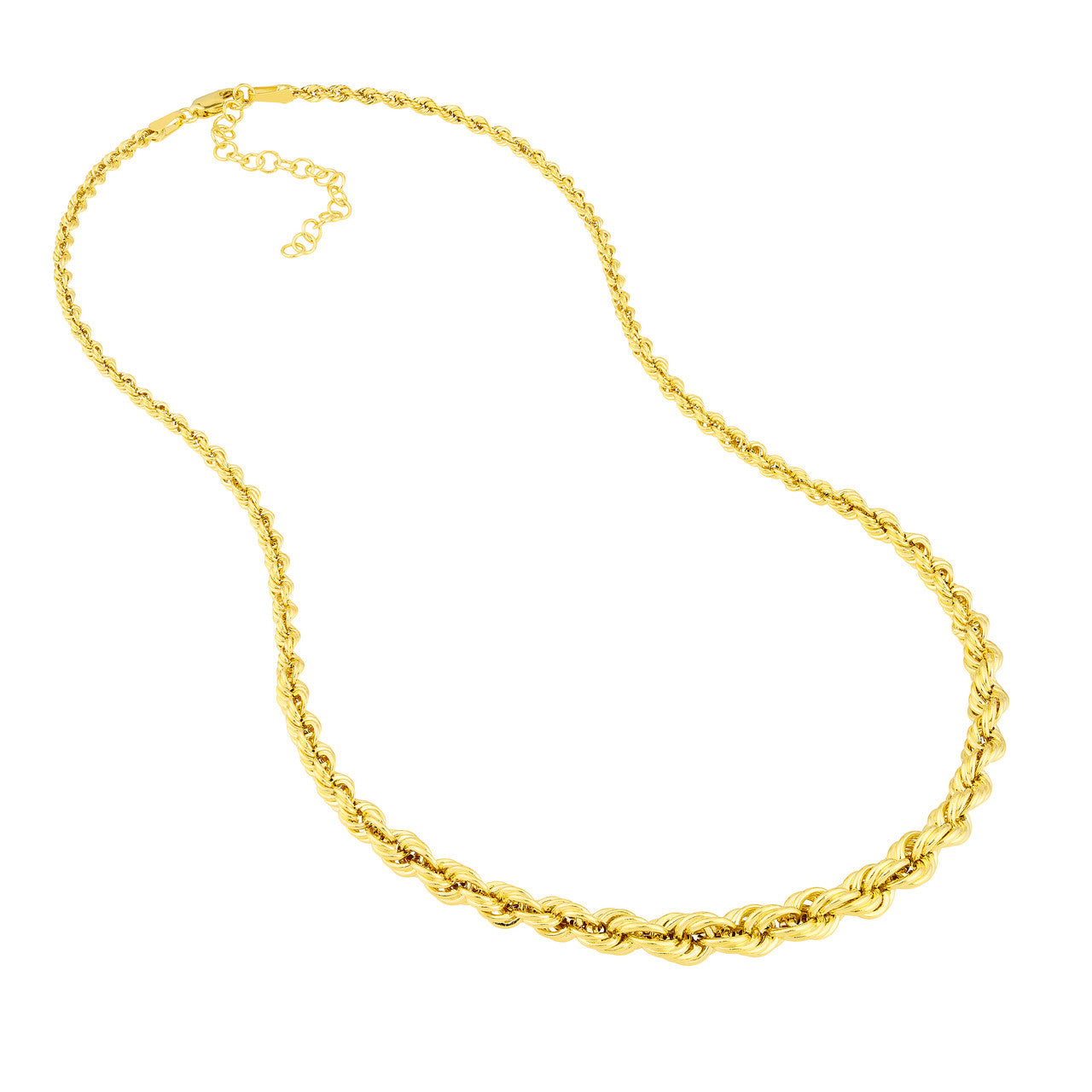 Graduated Rope Chain