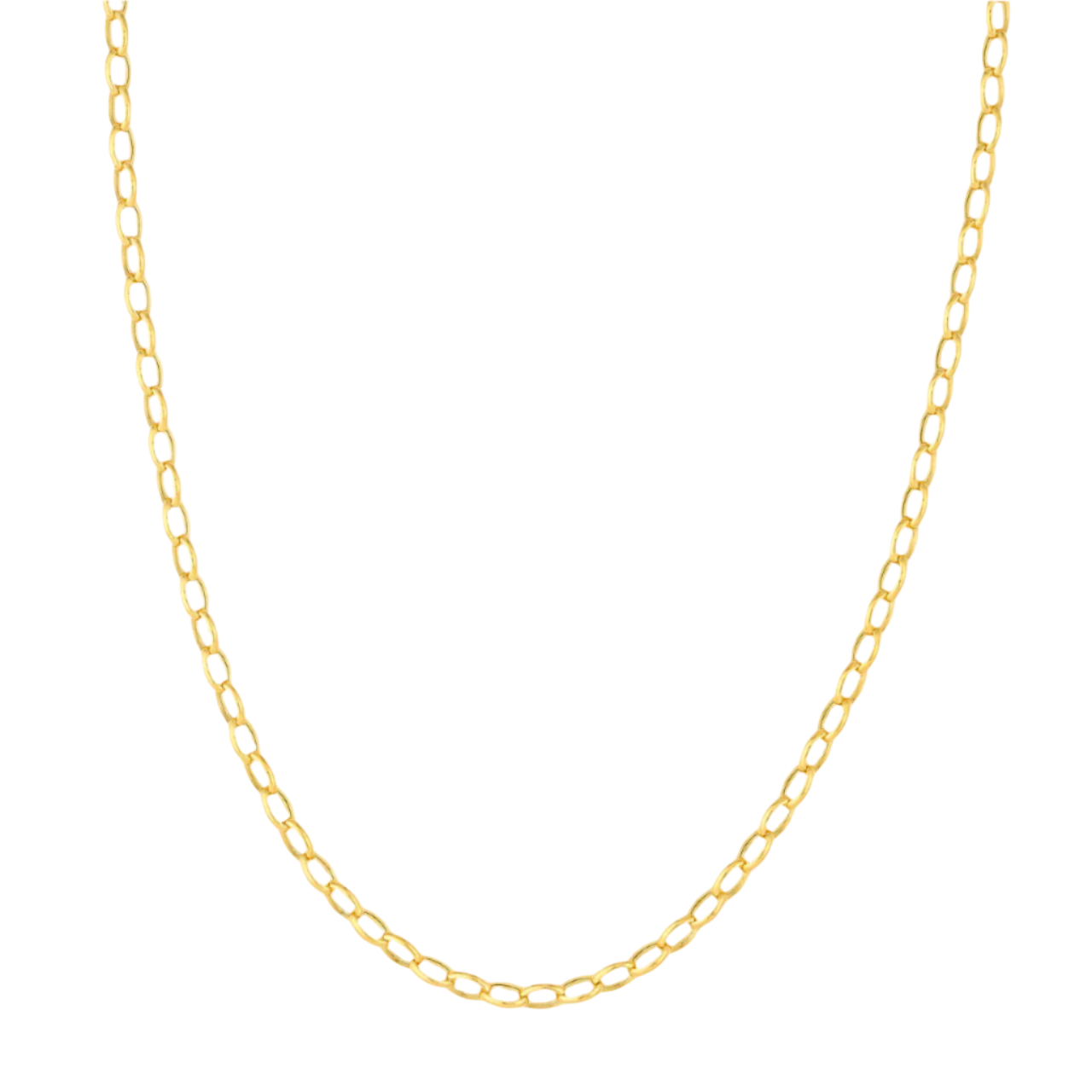 4.5mm Hollow Oval Forzentina Chain