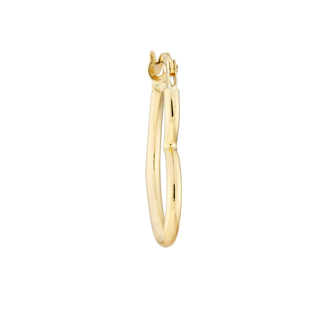 Heart Hoop Earrings