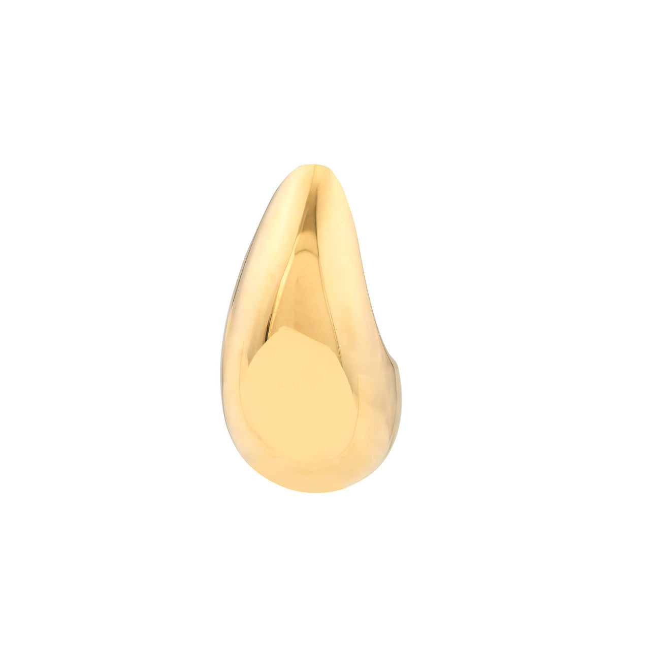 Mini Teardrop Dome Earrings