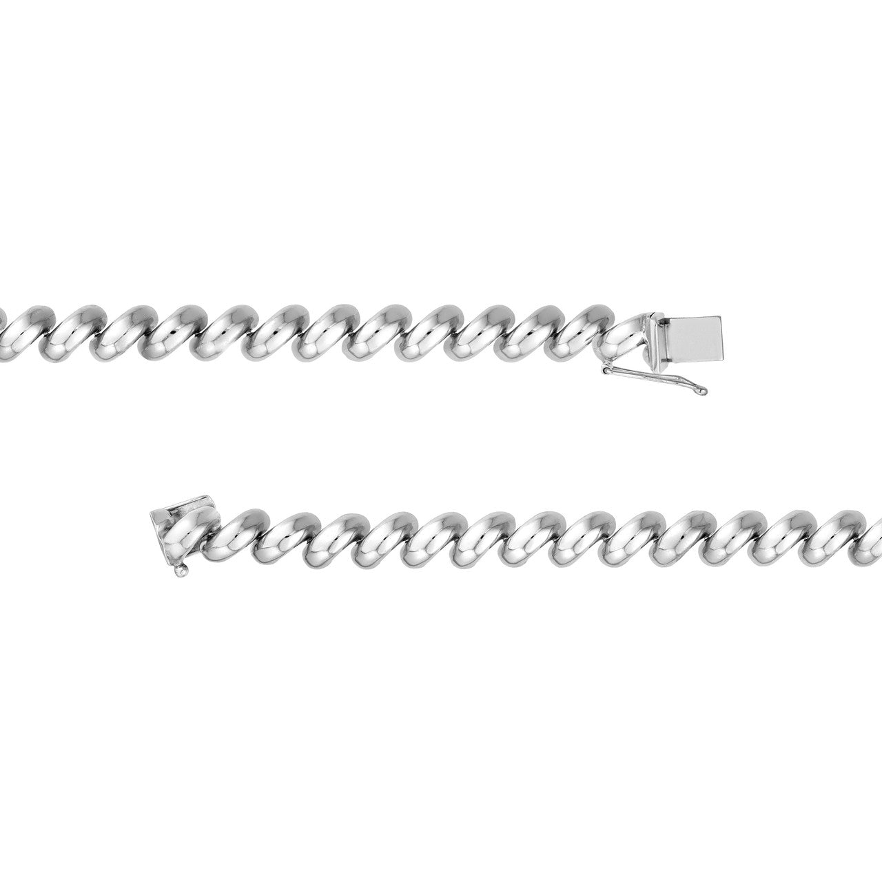 Sterling Silver San Marco Link Bracelet