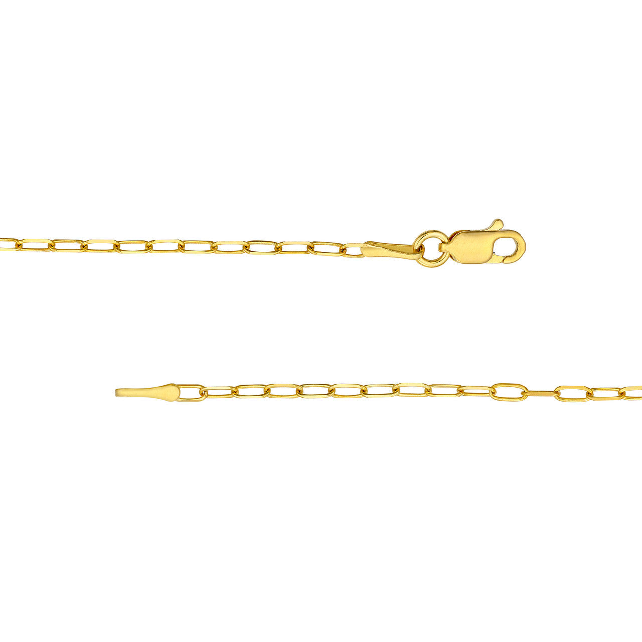 1/20tcw Diamond Radiant Heart Pendant Necklace Yellow Gold - Gold Chain