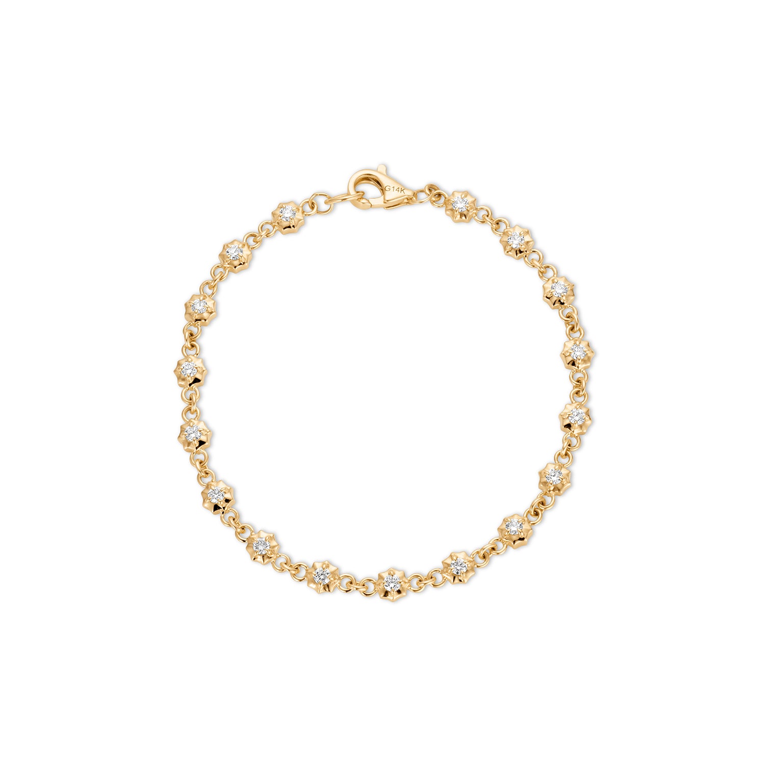 Starburst Diamond Bracelet