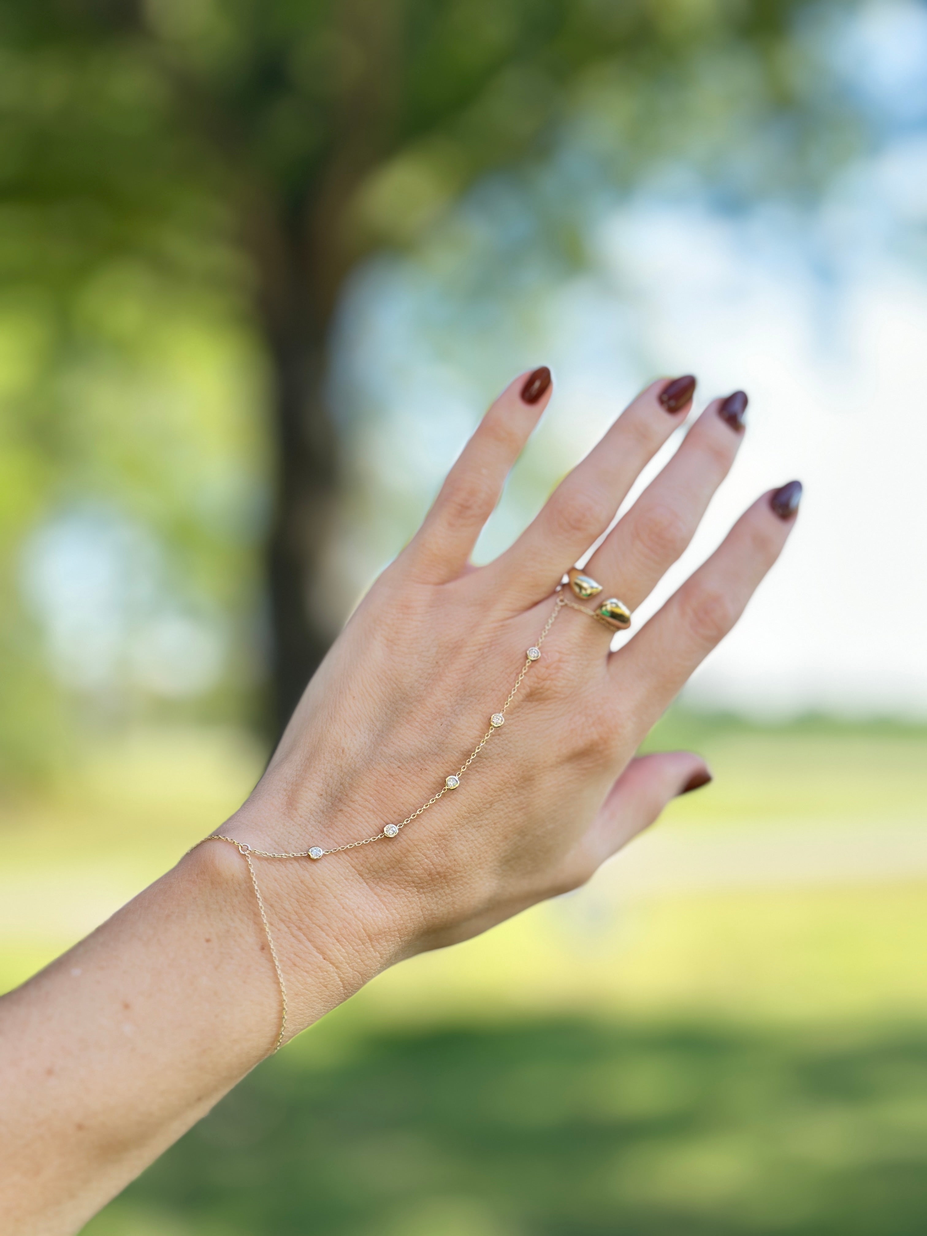 Diamond Hand Chain