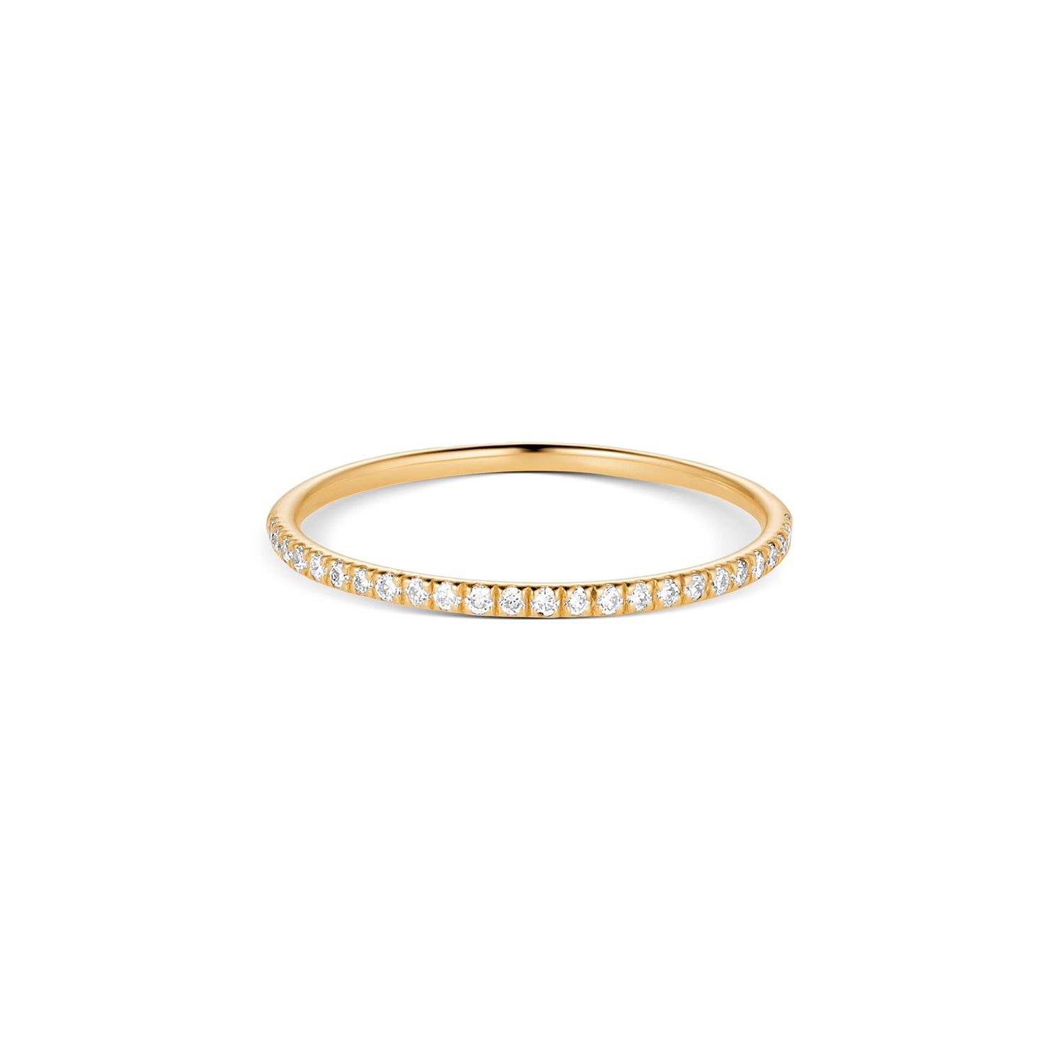 Mini Pave Diamond Band