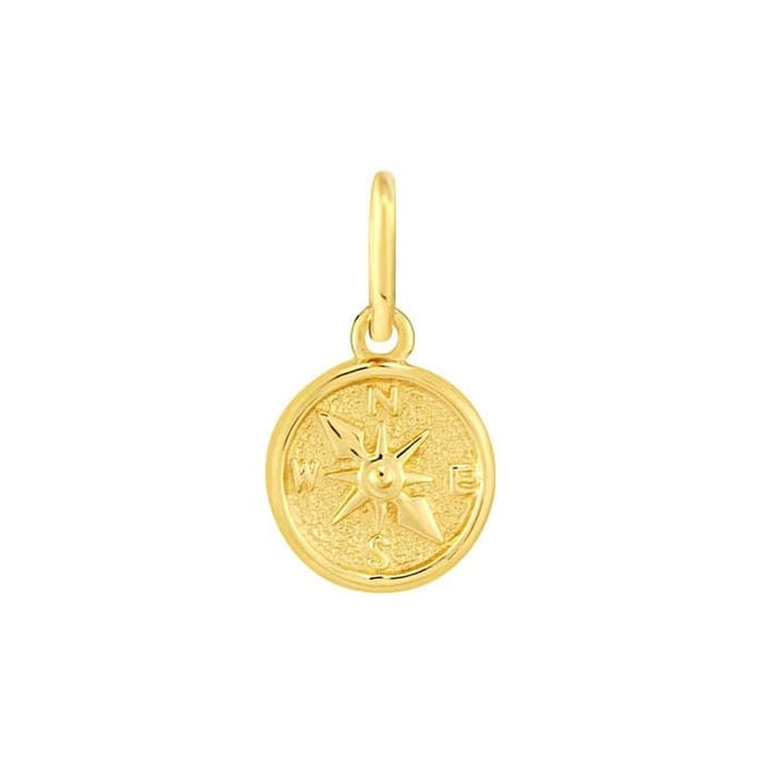 Gold North Star Charm