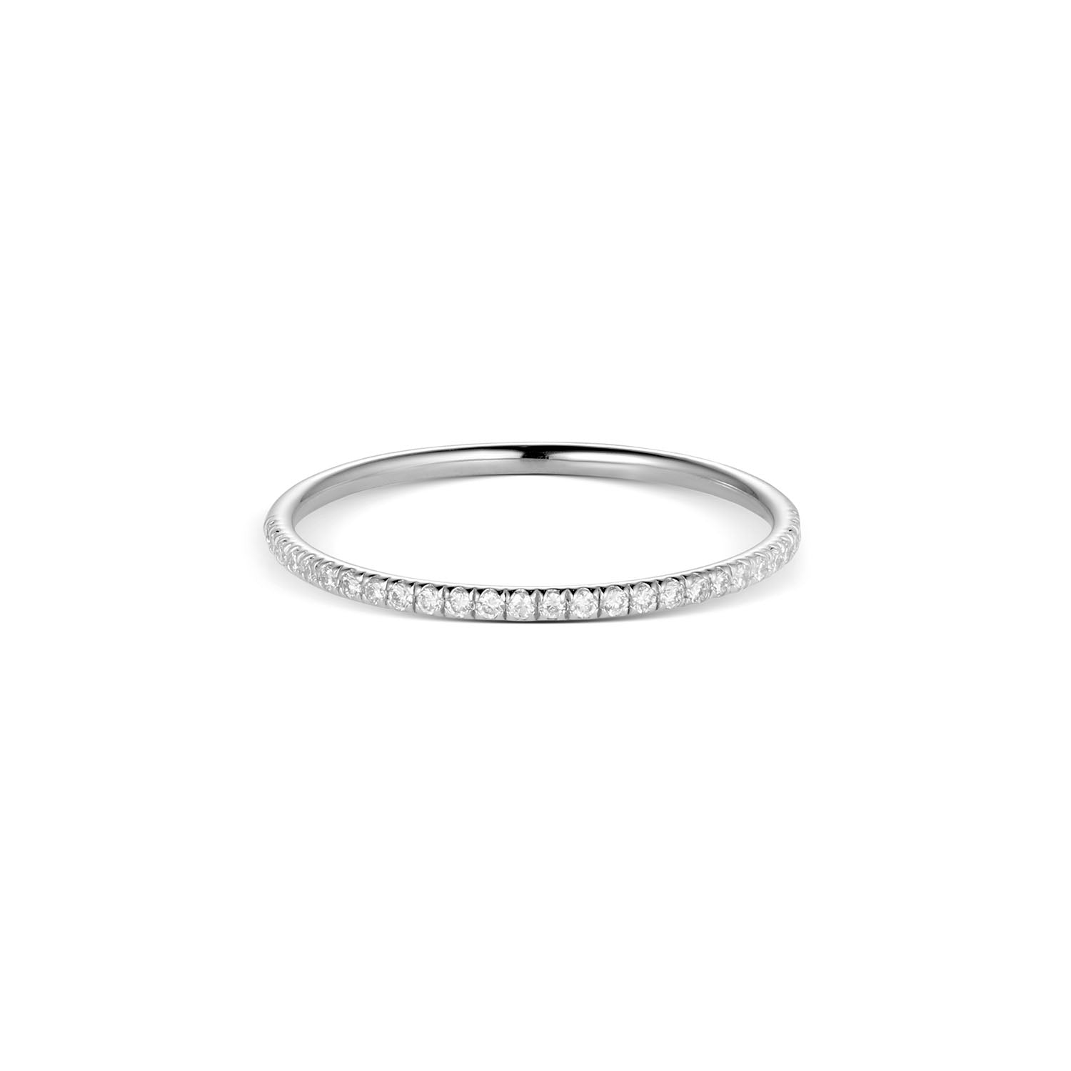 Mini Pave Diamond Band