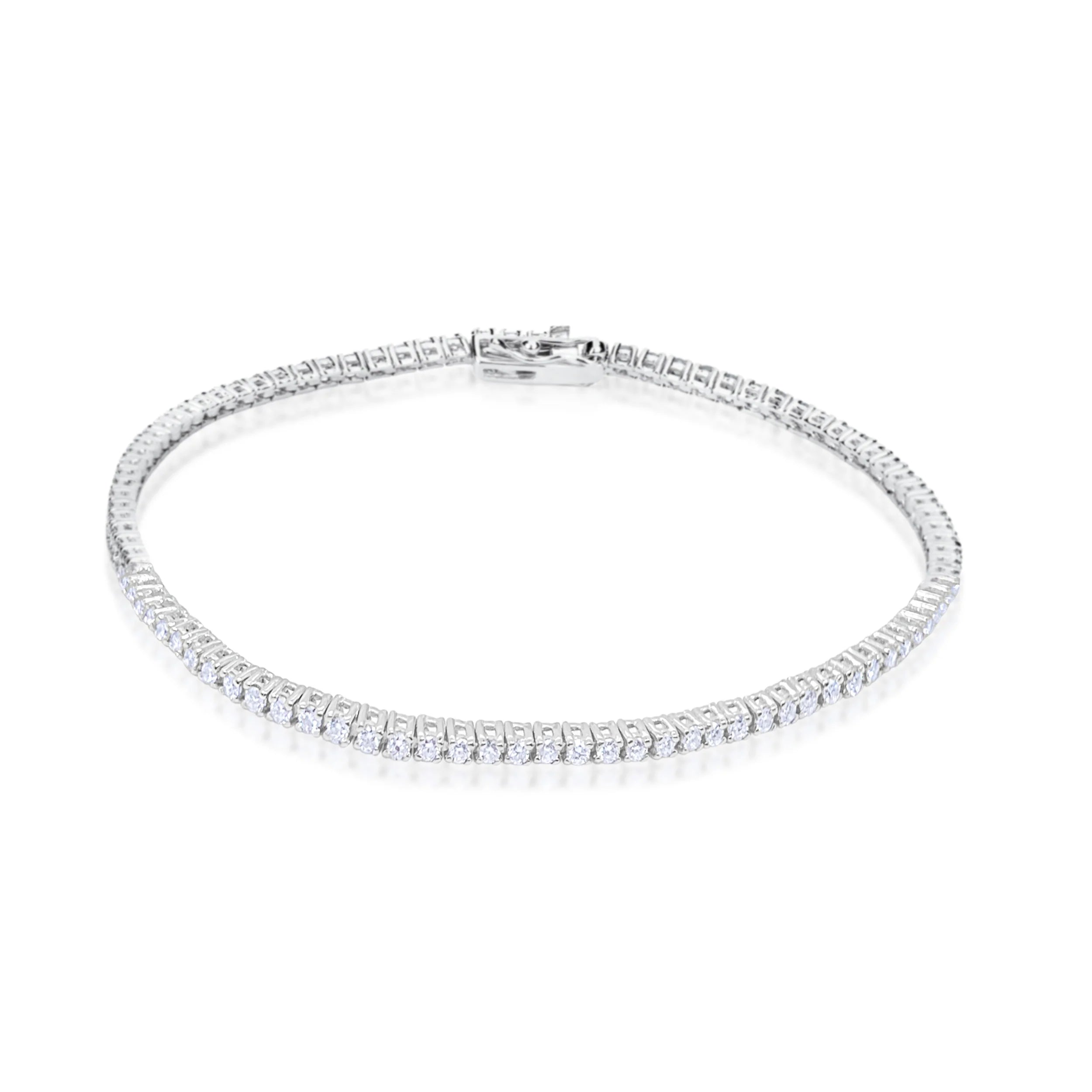 1 Ct Lab Grown Tennis Bracelet