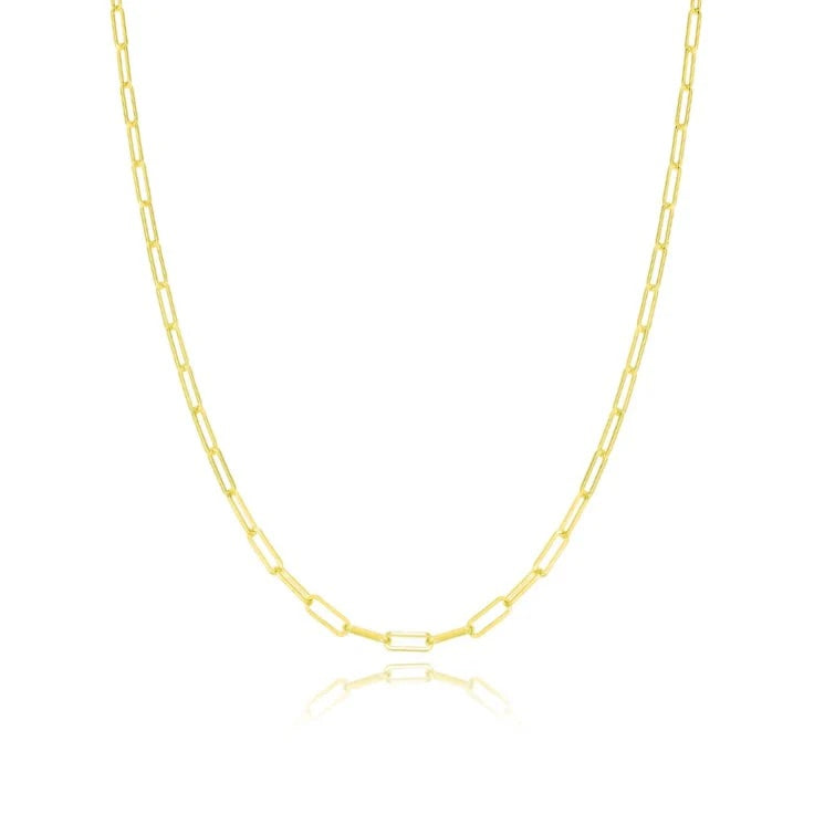 5mm Paperclip Chain - The Goldn Company