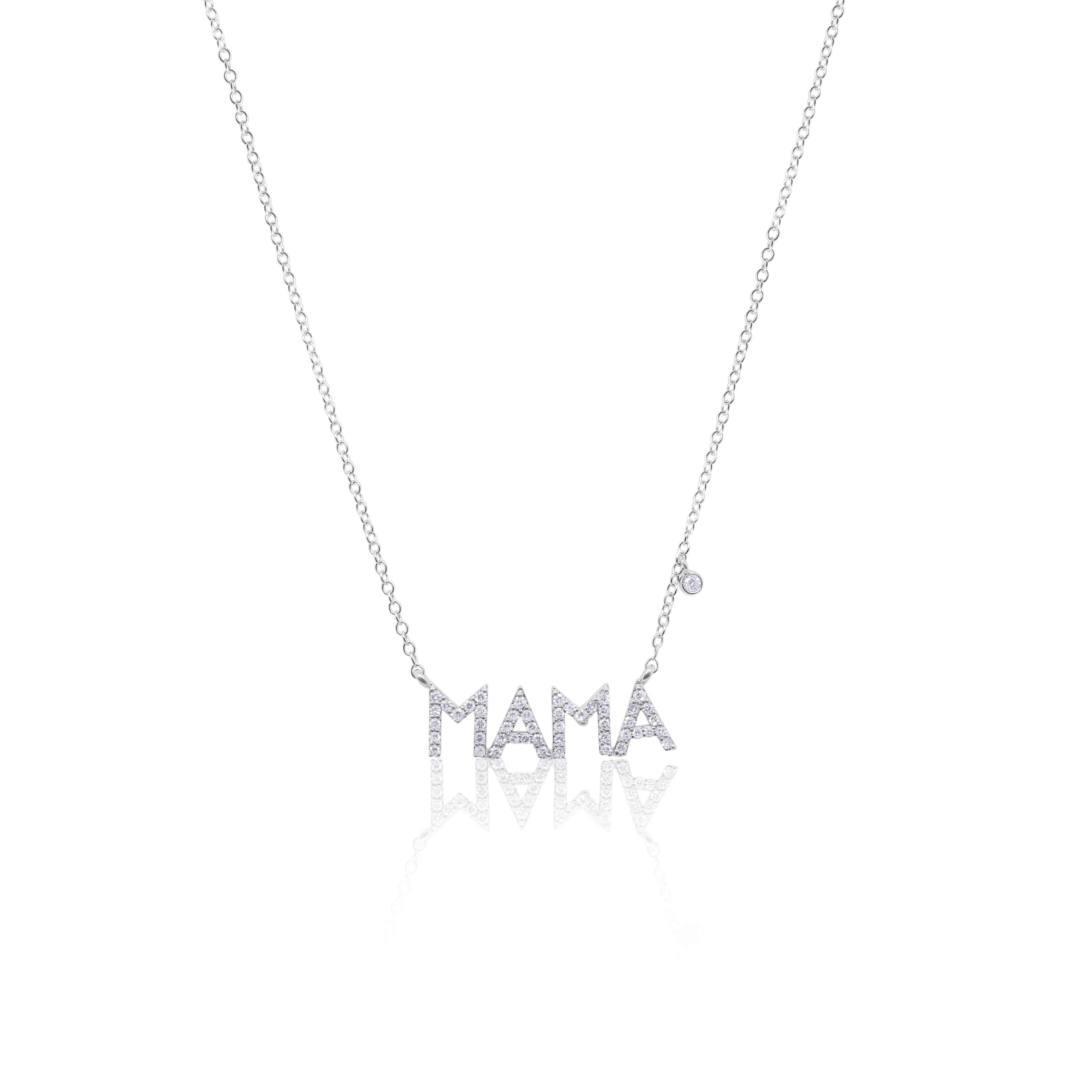 Mama Diamond Necklace