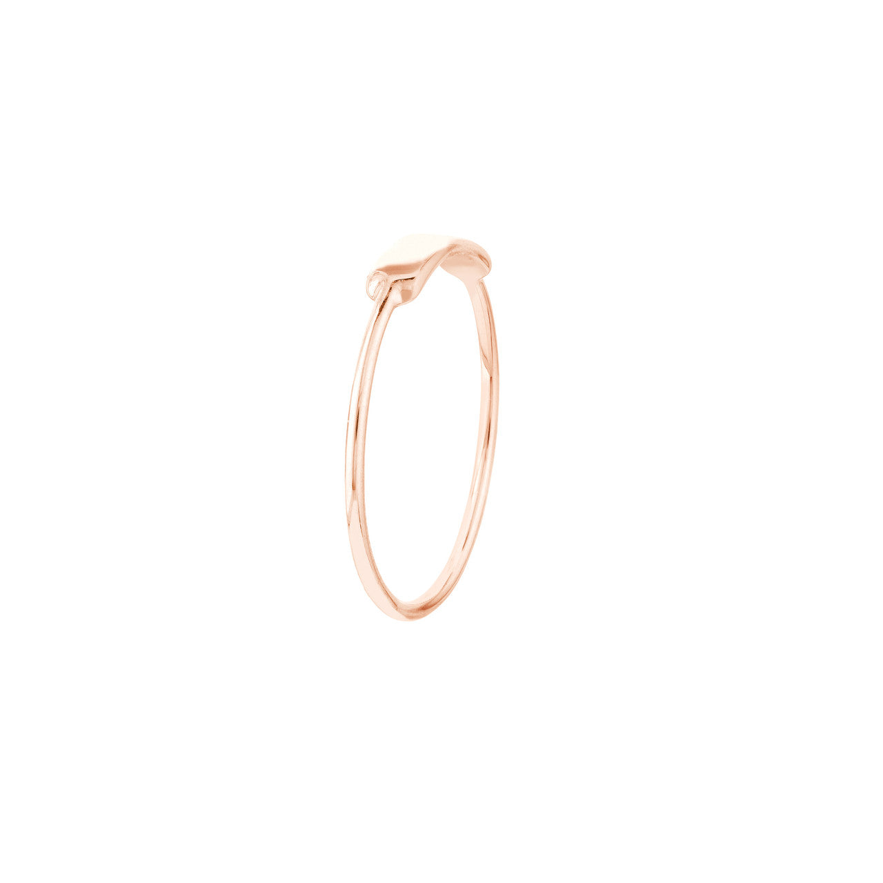 Small ID Wire Bar Ring