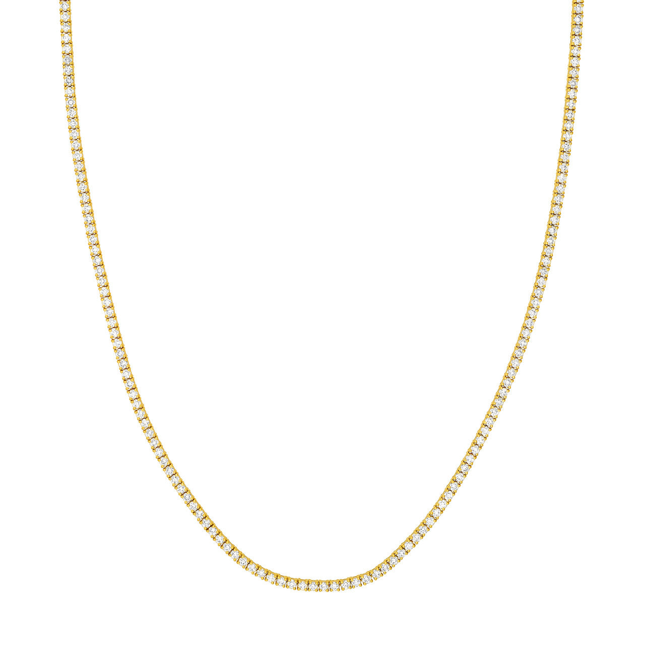 The Line Tennis Necklace